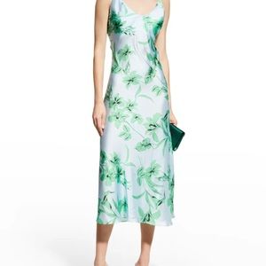 Ramy Brook "Rowe" floral printed midi dress 
V neckline size 8